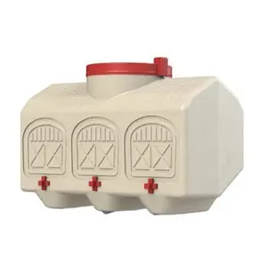 Automatic Chicken Waterer With No Spill System, Outside And Inside Poultry Drinker, Large 12 Gallon High Capacity Drinking Bottle Dispenser For Hens