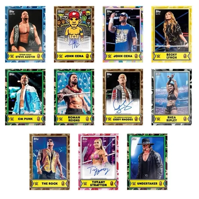 WWE x BAPE x TOPPS Hobby Box