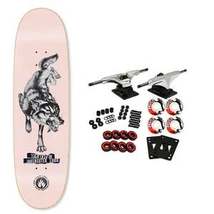 Black Label Skateboard Complete Jake Reuter Lone Wolf Egg 9.0" x 32.2"