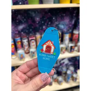 Home Sweet Home Motel Keychain Animal Crossing
