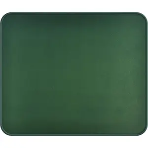 Pad with Upgrade  Textured Smooth Surface, Non Slip Computer  Pads  with Rubber Base, Washable Durable Stitched Edge Mousepad for Laptop,Gaming(12.6x10.6x0.12in, Green)