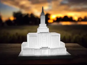 USA LDS Temples - Personalized Text Base