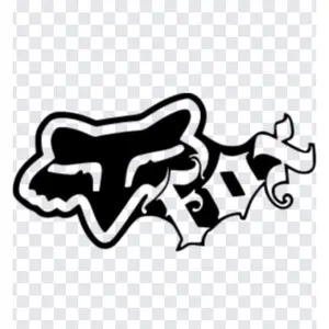 F0x racing car or truck decal