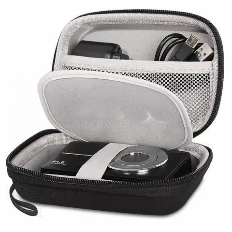 Camera Storage Bag, Square Camera Storage Bag, Multifunctional Camera Storage Bag for Travel & Outdoor, Scratch Proof & Waterproof Camera Zipper Bag, Camera Accessories, Photography Camera Accessories, Camera Bags, Camera Pouch
