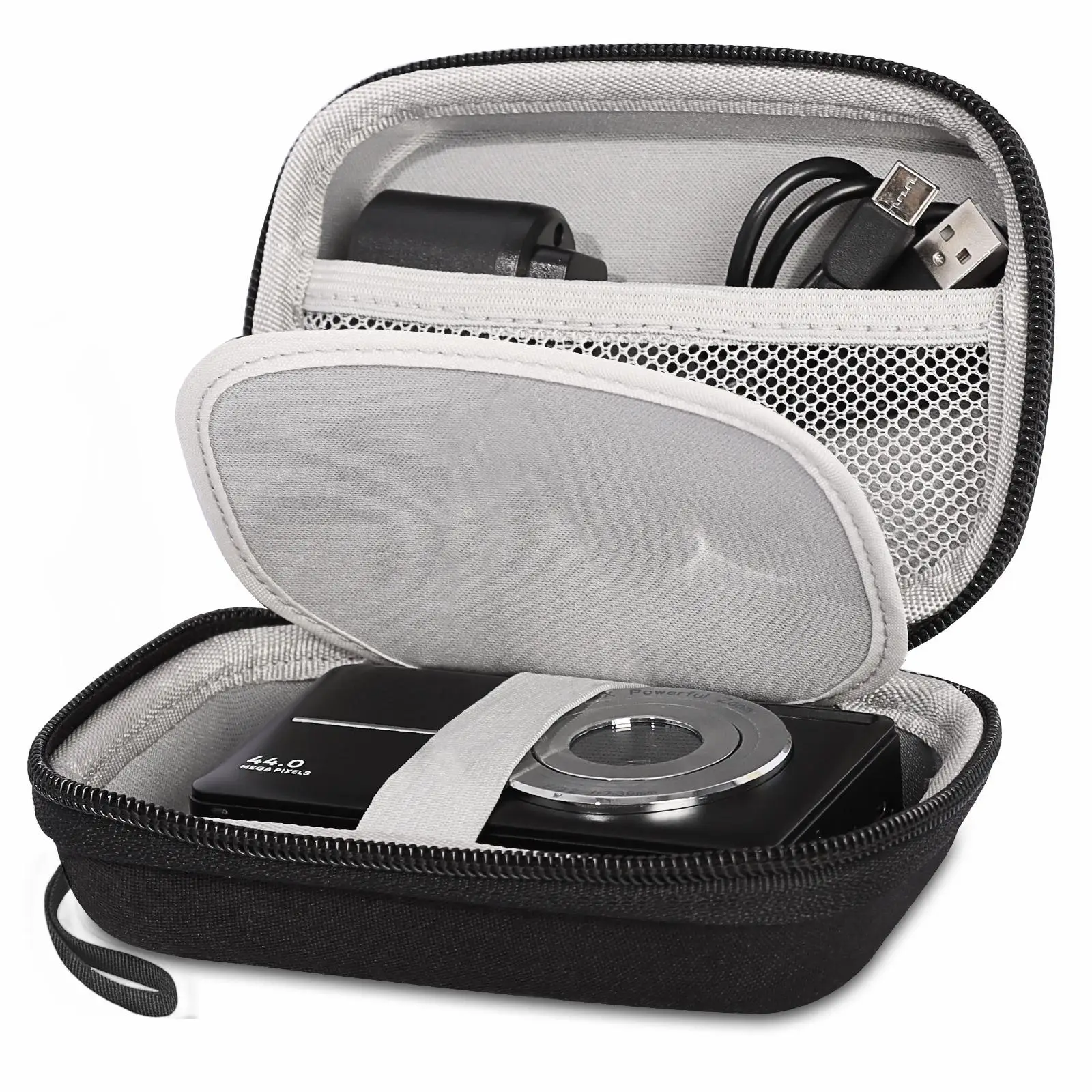 Camera Storage Bag, Square Camera Storage Bag, Multifunctional Camera Storage Bag for Travel & Outdoor, Scratch Proof & Waterproof Camera Zipper Bag,