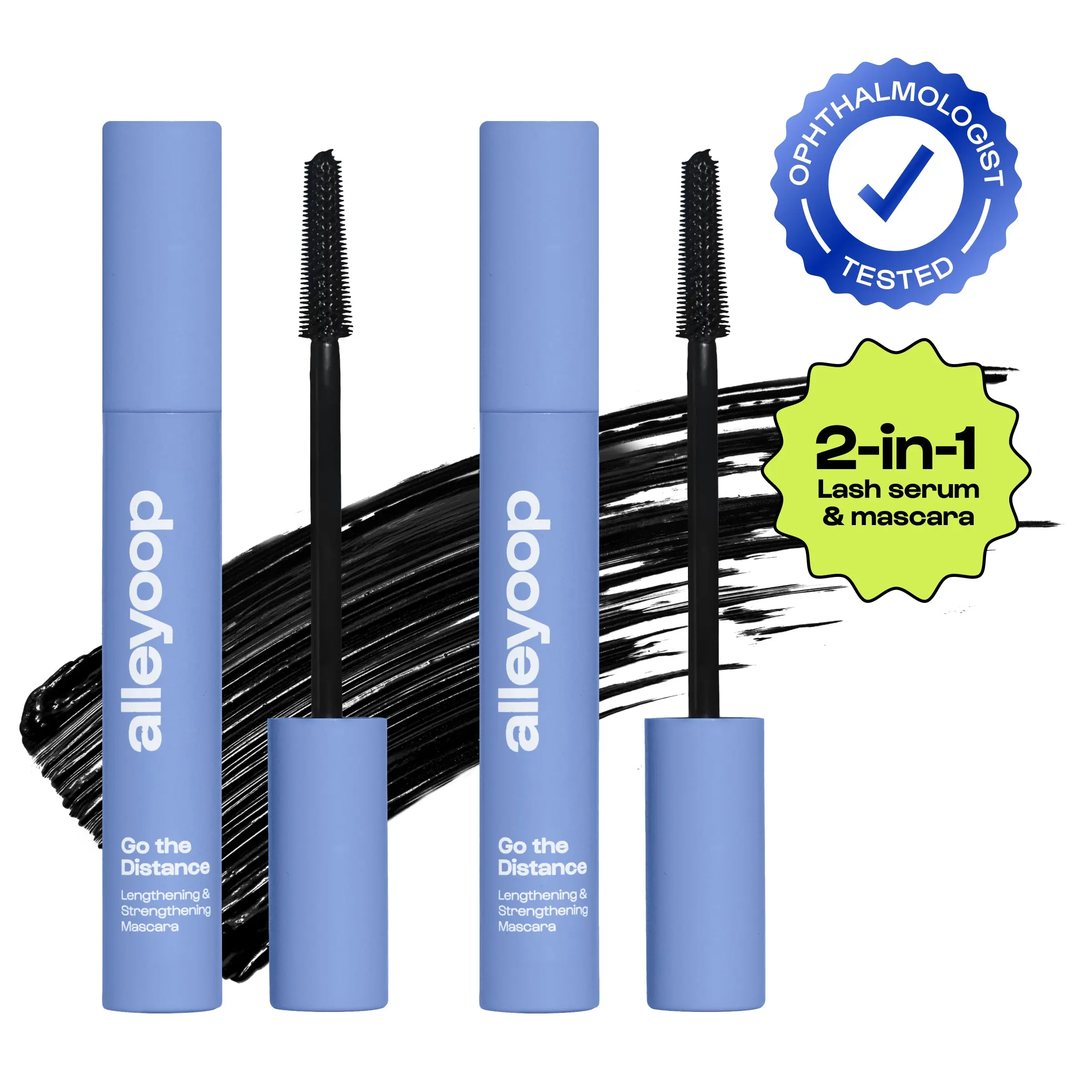 Go the Distance Clean Tubing Mascara Black (2 Pack) Go the Distance Clean Tubing Mascara Black (2 Pack)