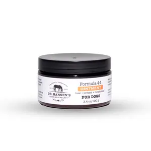 Dr. Hansen's Equine Apothecary Formula 44 Ointment for Dogs - 3.4 oz / 100 g - Anti-Microbial & Anti-Fungal - Skin Protection for Hot Spots & Dry Skin