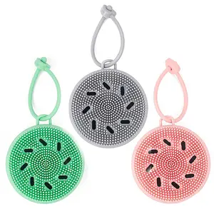 Facial Cleansing Tool New Model Facial Beauty Massage Tool Silicone Cleansing Brush Customizable Logo Pore Cleaning Facial Brush