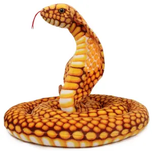 Qamra The King Cobra | 102 Inch Stuffed Animal Plush | By TigerHart Toys