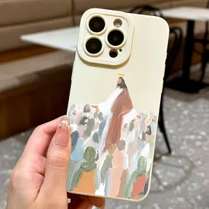 Jesus Pattern Phone Case, Anti-Drop Full Protection Shockproof Cover, Compatible with iPhone XR, 11, 12, 13, 14, 15, 16 Pro Max, 17, Air