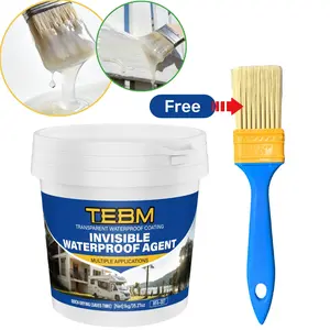 Invisible Waterproof Agent 1kg + Tools, Suitable for Various Scenarios, Water Proofing, Moisture Protection, Mold Prevention, Easy to Use, Waterproof Glue, Invisible Waterproof Sealant