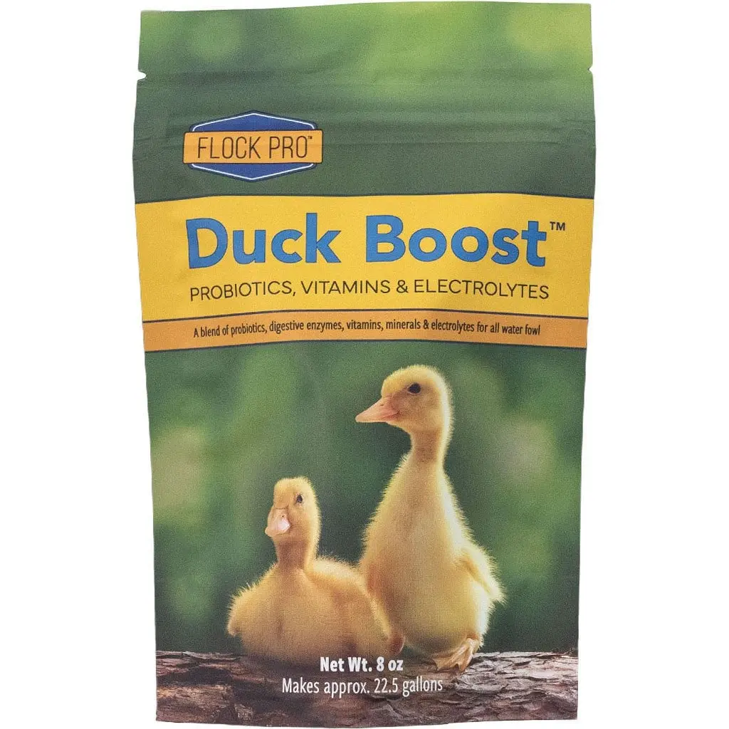 Animal Health Solutions 5103 8 oz Flock Pro Duck Boost Probiotics Small Animal Supplements