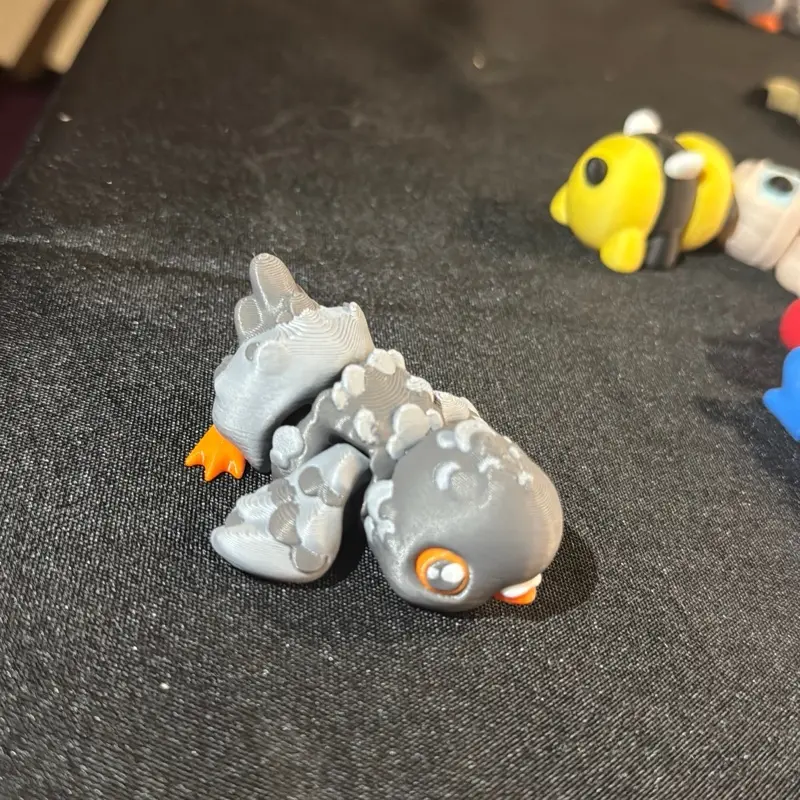 3D Printed Pigeon- with optional Post Box