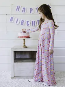 Leggy Romper - Happiest Day Purple