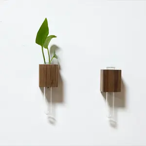 Mini Flower Vase Magnet with Glass Vase and Magnet Holder Ideal for Home Decor and Gift Giving