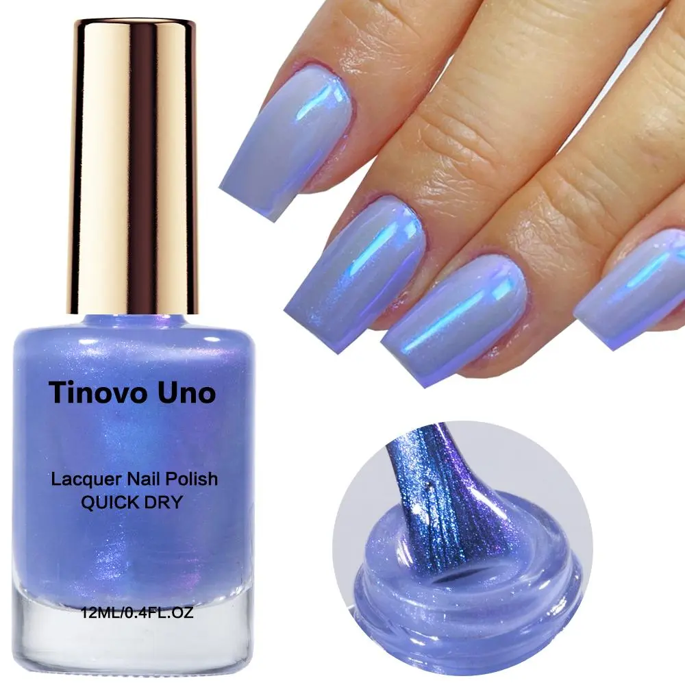 12ML Aurora Nail Polish, Liquid Polish, High Quality Polish, 1 Count Long-lasting Shine and Brilliance Nail Art Polish, No Drying Required Nail Art & Nail Polish for Women & Girls