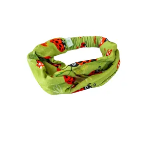 Ladybugs Knotted Headband