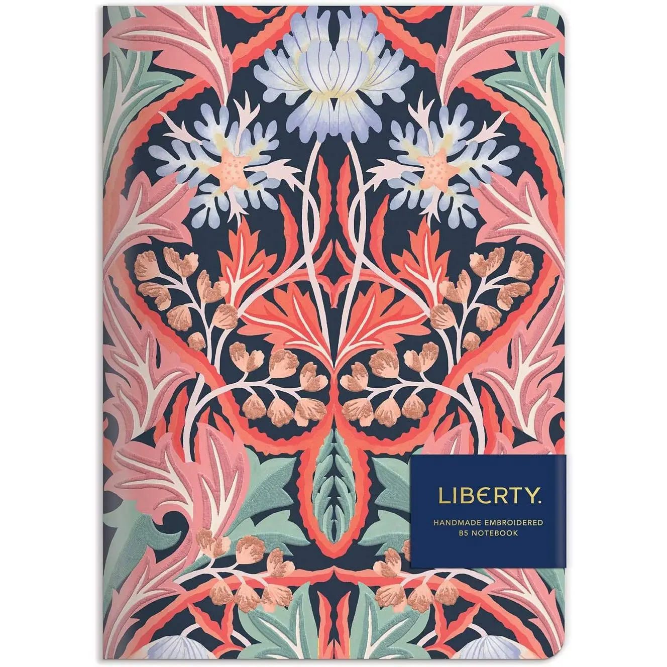 {Chronicle Books} Liberty London Handmade B5 Embroidered Journal : May