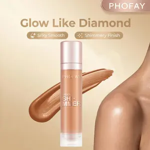 PHOFAY Body Shimmer Oil | Golden Hour Glow | Lightweight Body Highlighter | #BodyGlow #SummerBeauty #ShimmerOil