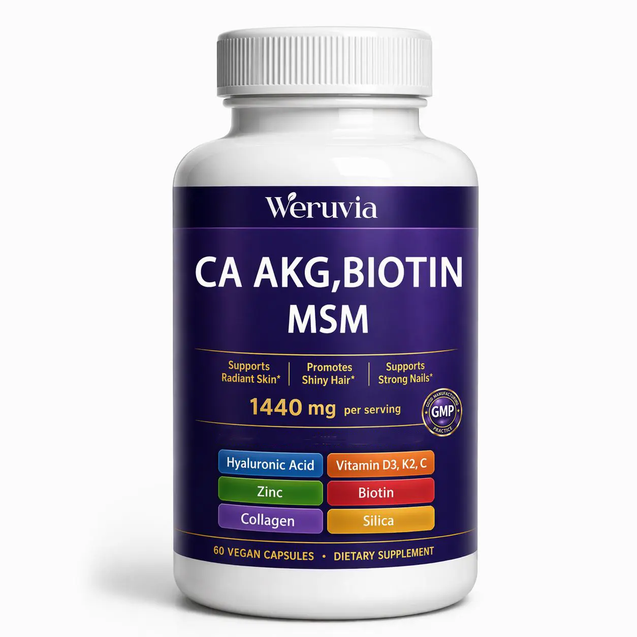 Weruvia summervibes NMN 1000mg + CA AKG Biotin MSM Complex – Anti