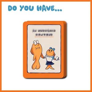Hilarious Group Humor GameInteractive  Party Card Game: Fish for Shameful Secrets |