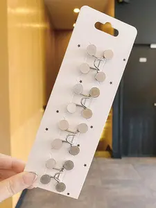 Adjustable Invisible Waist Trimmer Set, 4-Piece Button Fasteners, Slimming Clothing Accessories, No Cardboard Included