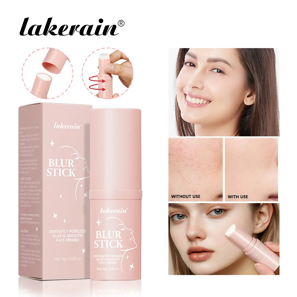 Pore Concealer Stick, Invisible Pores Matte Finish Primer Cream, Clear Natural Look Makeup Base, Essential Beauty Tool for Flawless Skin