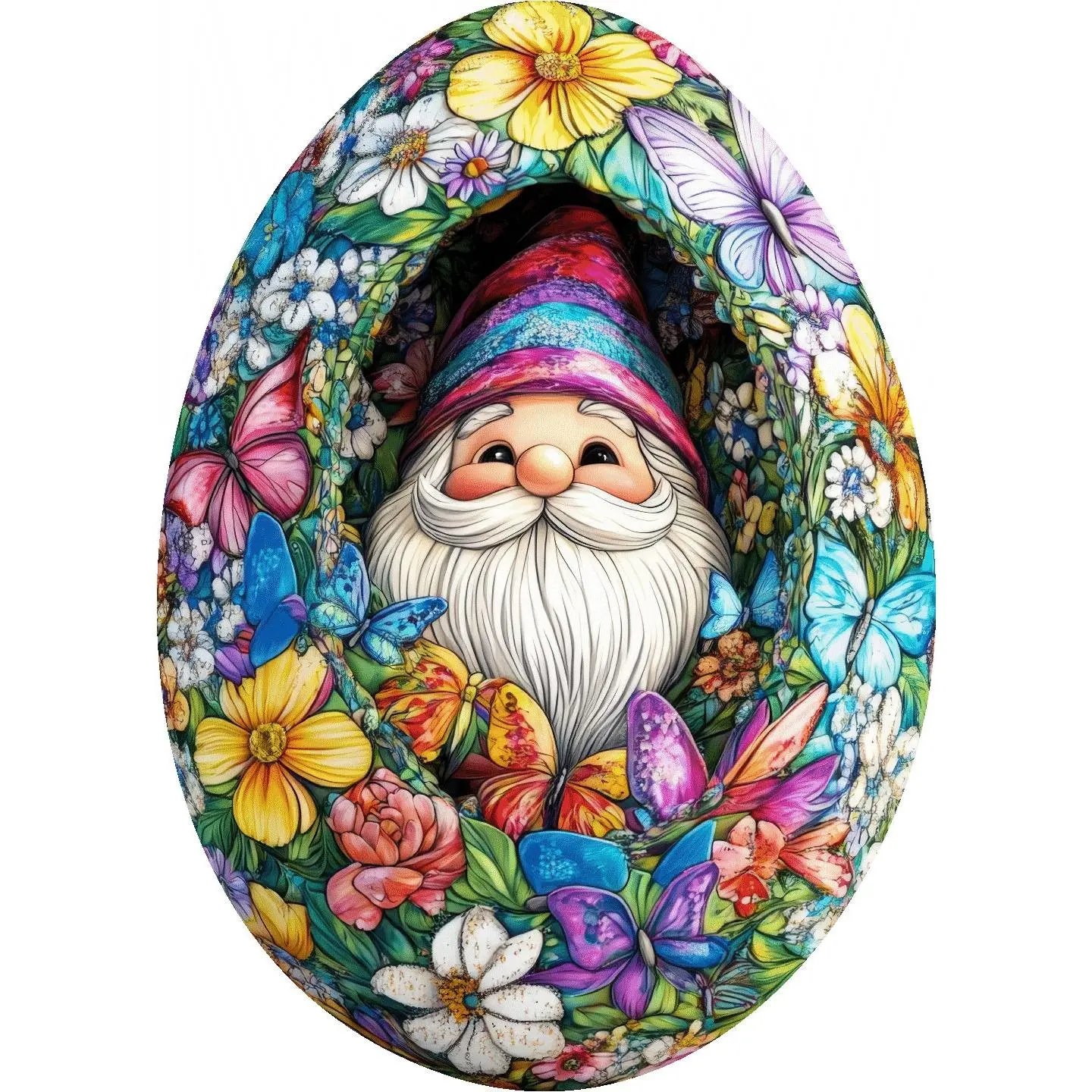 The Magic Egg (59 Piece Shaped Mini Wooden Jigsaw Puzzle)