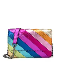 Women's Elegant Colorblock Square Crossbody Bag, Fashionable Shoulder Bag for Daily Used, Casual Trendy Versatile High-quality Daily Commuting Bag, Daily Commuter Bag