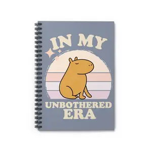 Capybara Notebook – In My Unbothered Era Journal