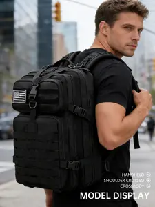 Elite Tactical Backpack, 3x Stronger Work & Military Backpack, Resistant and, 3 Day Molle Bug Out Bag, Casual Style, Stylish casual daypack
