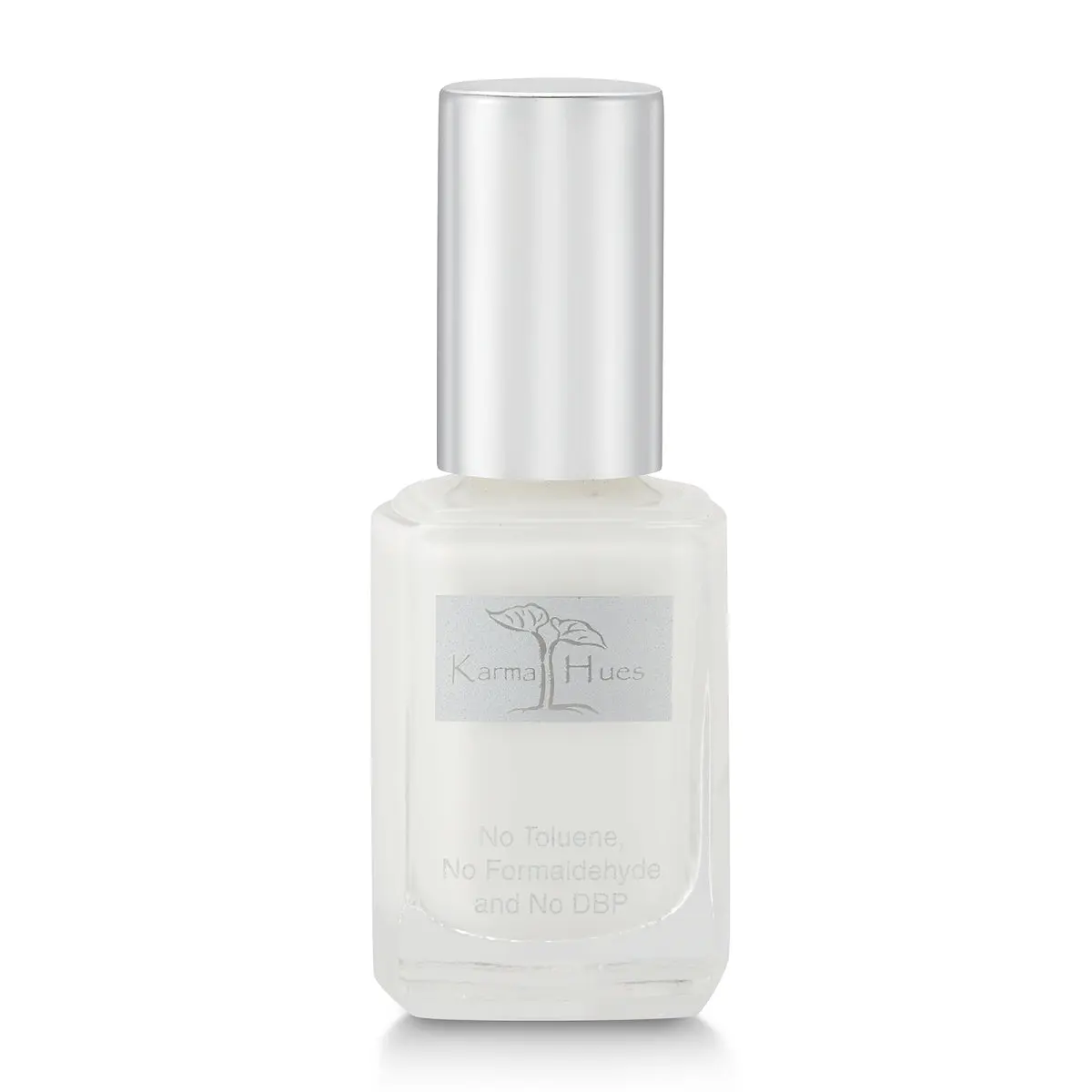 Karma Naturals Nail Polish - French White, Gentle Cosmetic for Manicure & Nail Art, Single Item