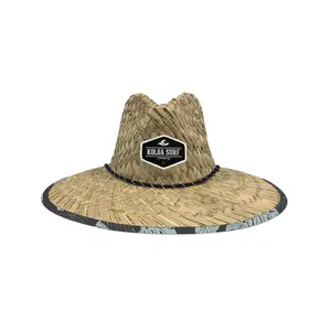 Koloa Palm Straw Lifeguard Hat