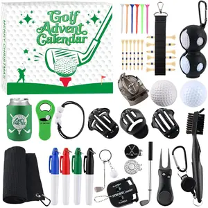 2025 Golf Advent Calendar for Adults,24 Days of Christmas Countdown Golf Advent Calendar,Golf Xmas Party Favors for Golfer Golf Lover Beginner Dad Boyfriend Husband