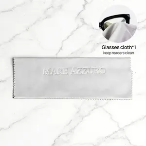 MARE AZZURO Ultra-Soft Premium Eyeglass Cloths for Glasses - Keep Readers Clean - Glasses Cloth