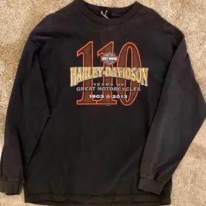 2013 Harley Davidson 110 Years Men’s Long Sleeve Shirt Crew Neck Cotton