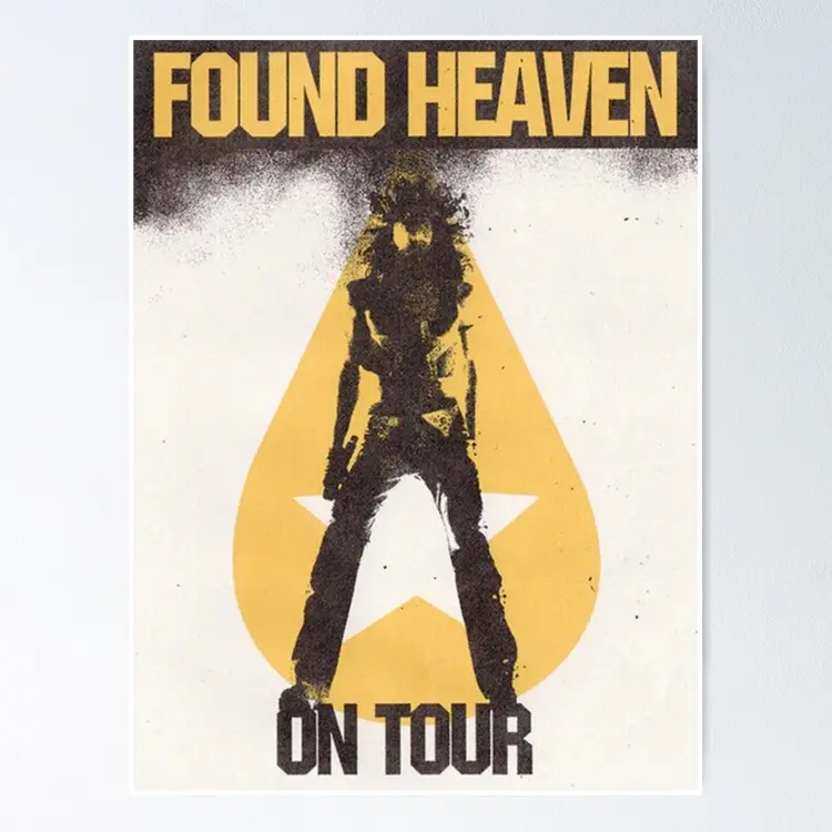 Conan Gray Found Heaven Tour Poster Aesthetic Canvas Poster
