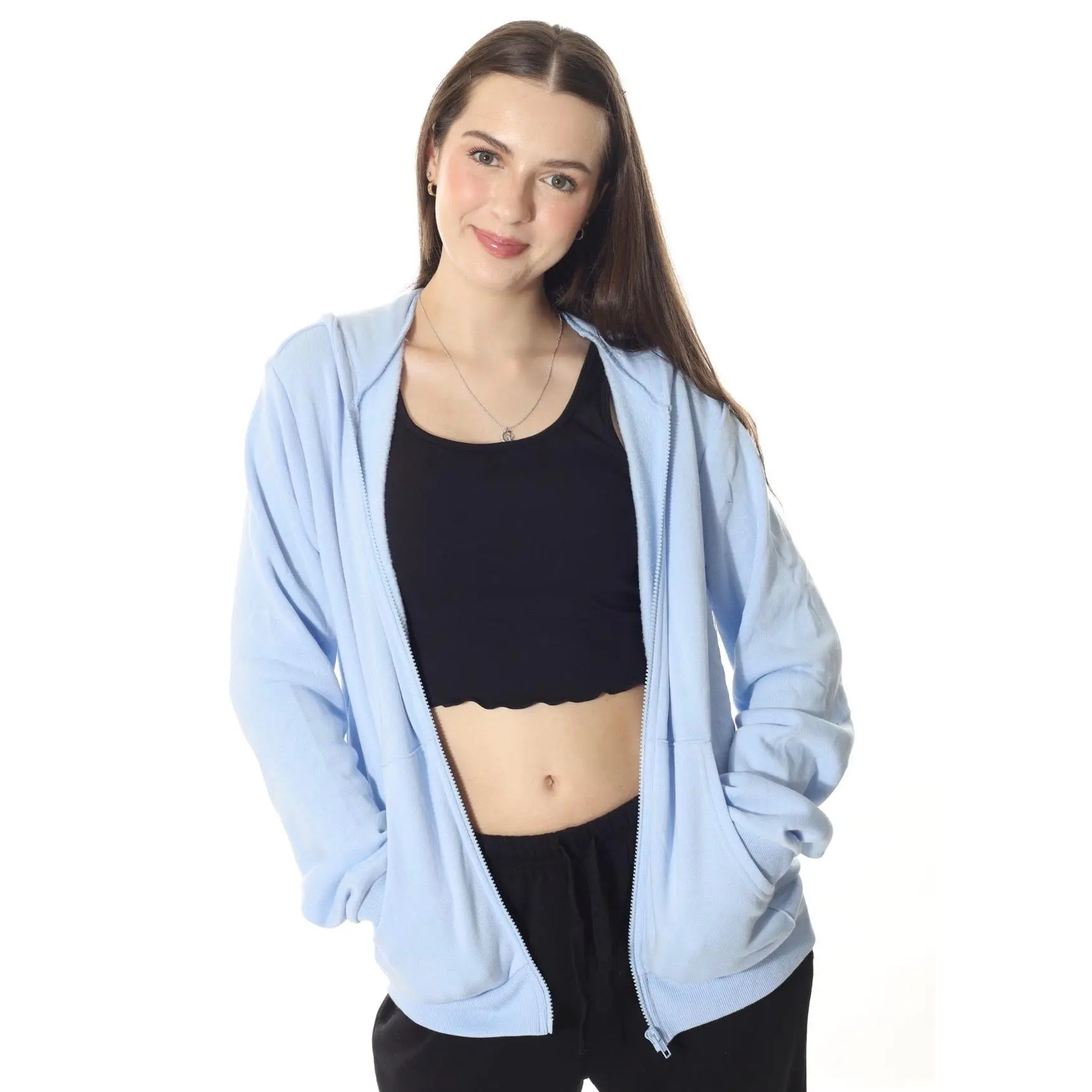 CozyLUX Karma Zip Up Sweatshirt
