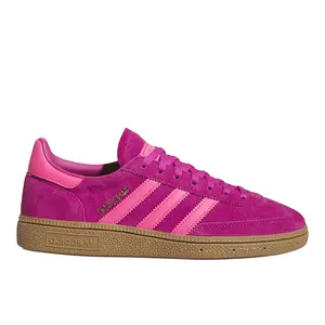 adidas Womens Handball Spezial Lace Up Sneakers Shoes Casual - Pink