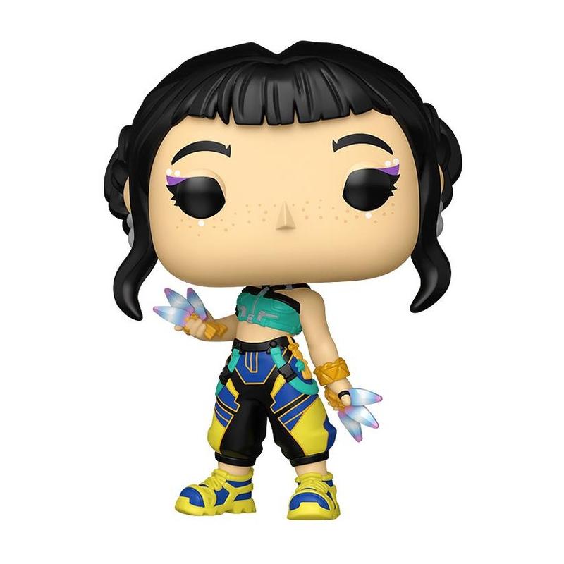 Funko POP KPop Demon Hunters - Zoey Huntr/x Vinyl Figure with Epic Collectibles Premium Box Protector Included