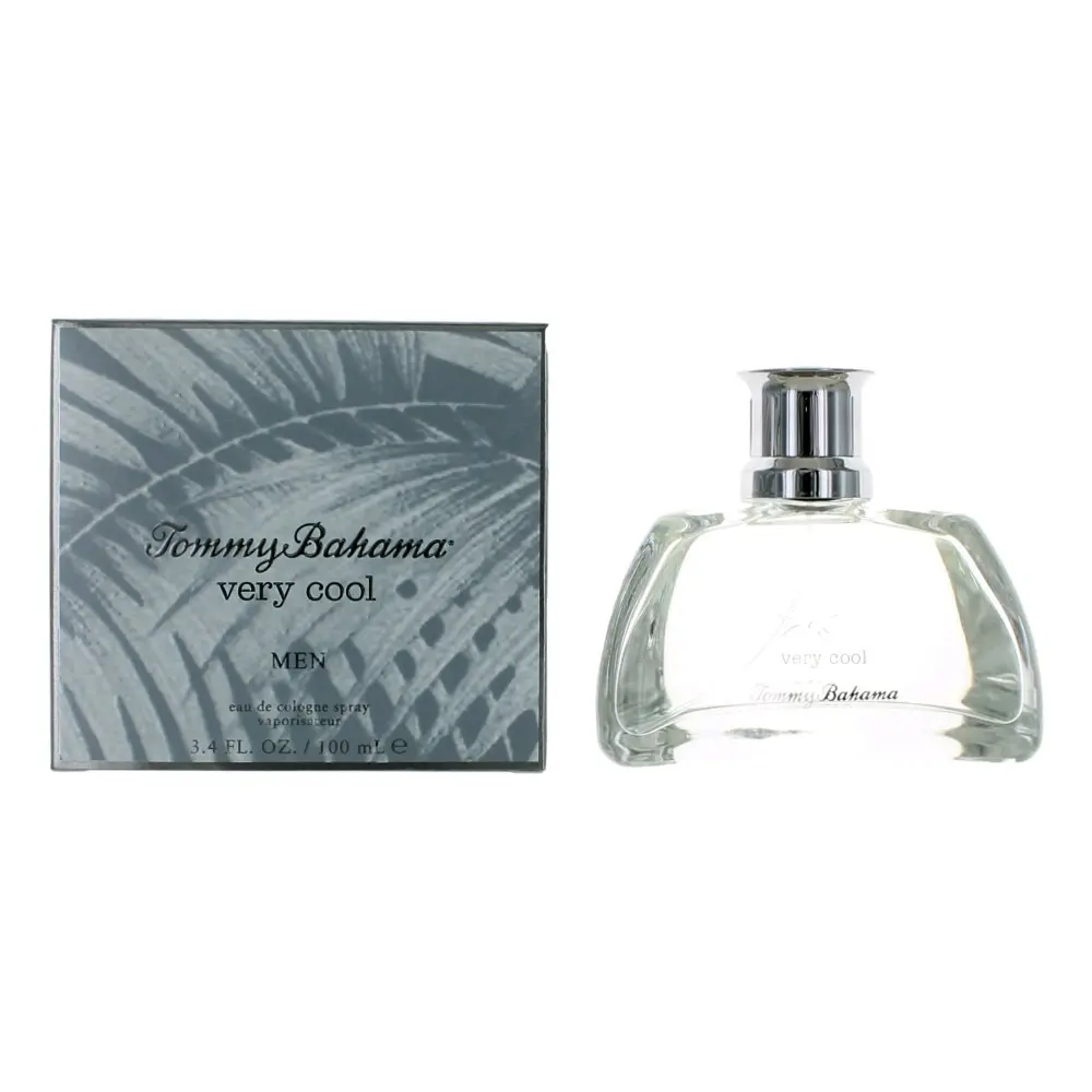 Tommy Bahama Very Cool Men's Eau De Cologne Spray, 3.4oz (3-3.9 fl oz), Ginger Citrus, Spicy, Wood Notes