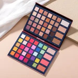 Beauty Glazed Ultimate All-in-One Face Palette - 68 Color Matte & Shimmer Eyeshadows + Blush, Contour & Highlighter - Professional Full Makeup Kit,High Pigment, Long-Lasting, Waterproof Makeup