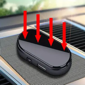 2PCS Car Anti-theft LED Analog Indicators, Owner Reminder Decorative Lights LED Interior Light Accessories