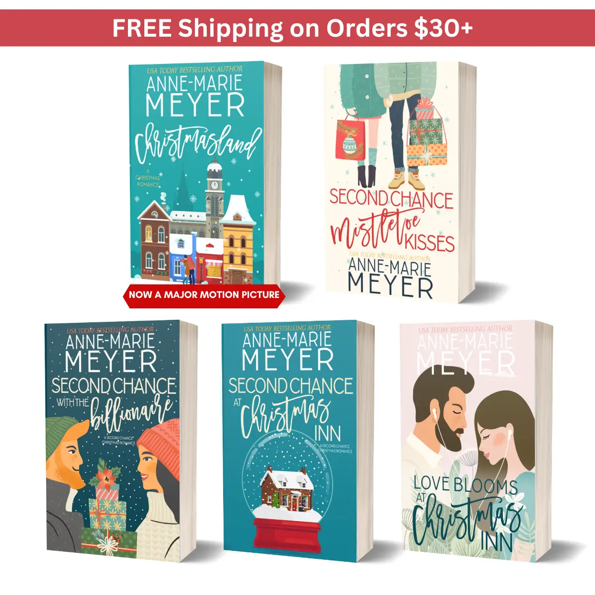 Christmas Romance Paperback Bundle