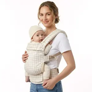 Baby Carrier Newborn to Toddler- Ergonomic,Cozy andLightweight Infant Carrier for 7-40lbs,3 Carry PositionsNewborn Carrier，Hands-Free Parenting，Adjustable Baby Carriers，Convenient Travel Gifts