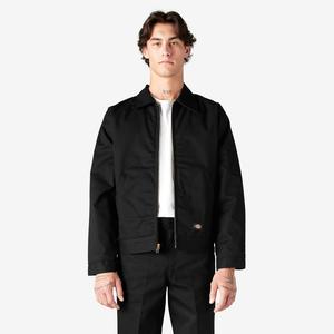 Dickies Insulated Eisenhower Jacket Menswear Pocket Coats Workwear men's jackets Tops Long Sleeve Plain Collar Collared