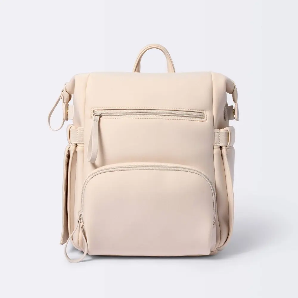Boxy Solid Backpack Diaper Bag Cloud Island