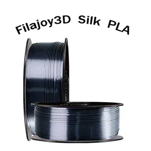 Premium Single Color Silk Metal Pla Filament 1.75mm 250g, Selected Pure Color Effect, Luxurious Jewelry Sample & Memorial Photo Frame Printing Wire