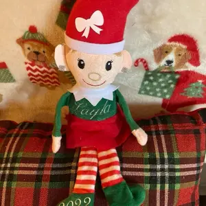 Personalized Plush Elf For Christmas Time