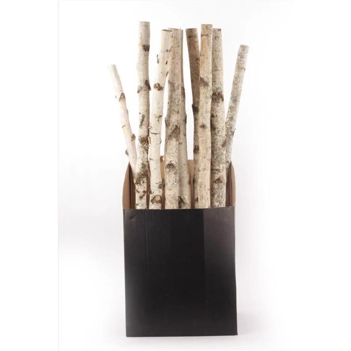 212 MAIN 32-In Birch Pole Natural Look Wooden Indoor Holiday Decorations, 10-Pack Centerpiece Motif, Festive Home & Party Supply Room Accessories